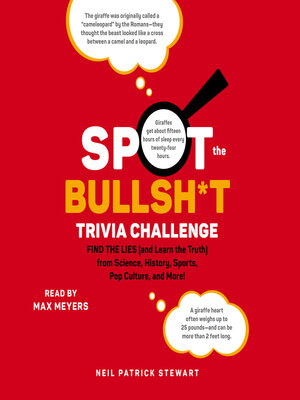 cover image of Spot the Bullsh*t Trivia Challenge